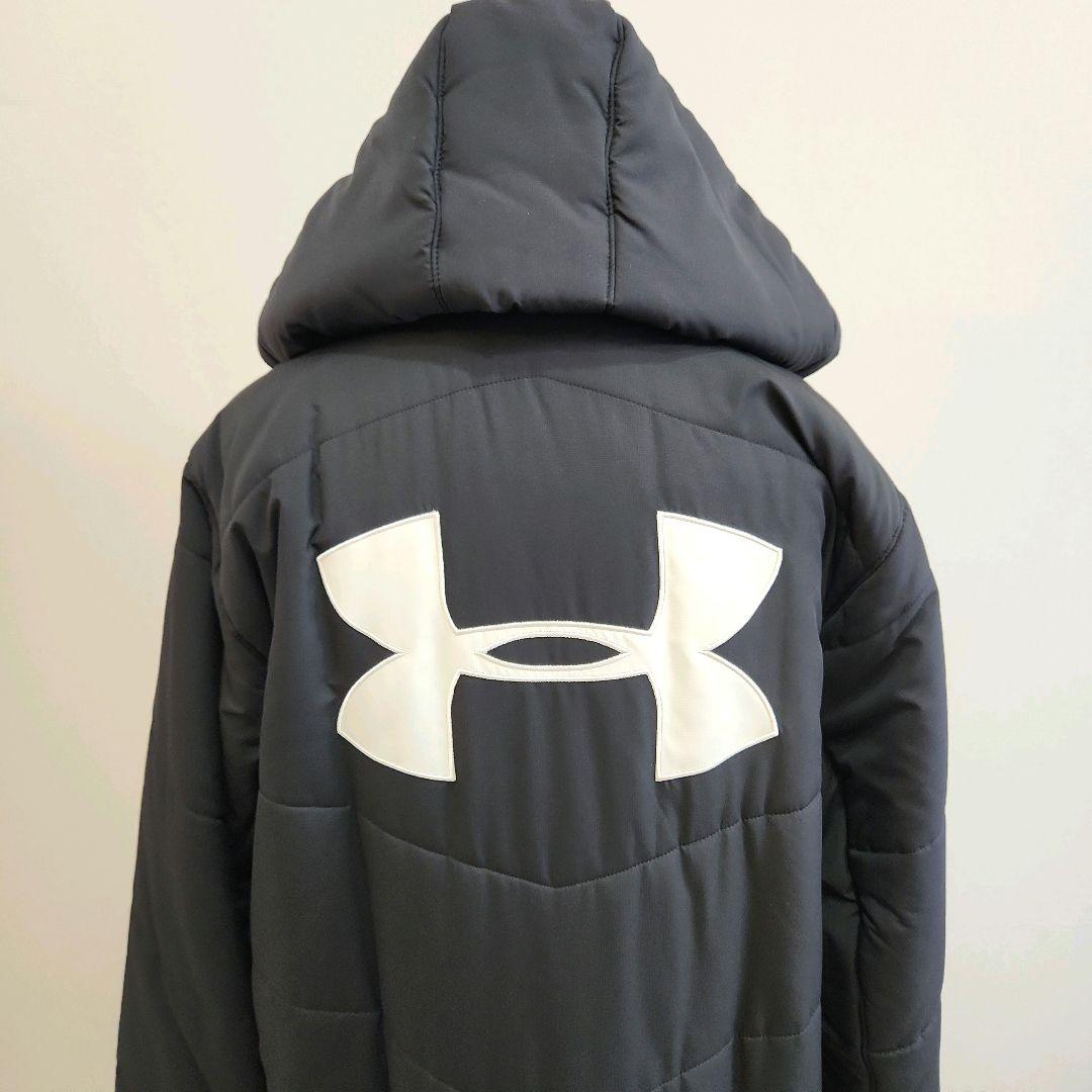 Under Armour アンダーアーマーフード付きベンチコート ブラック XL
