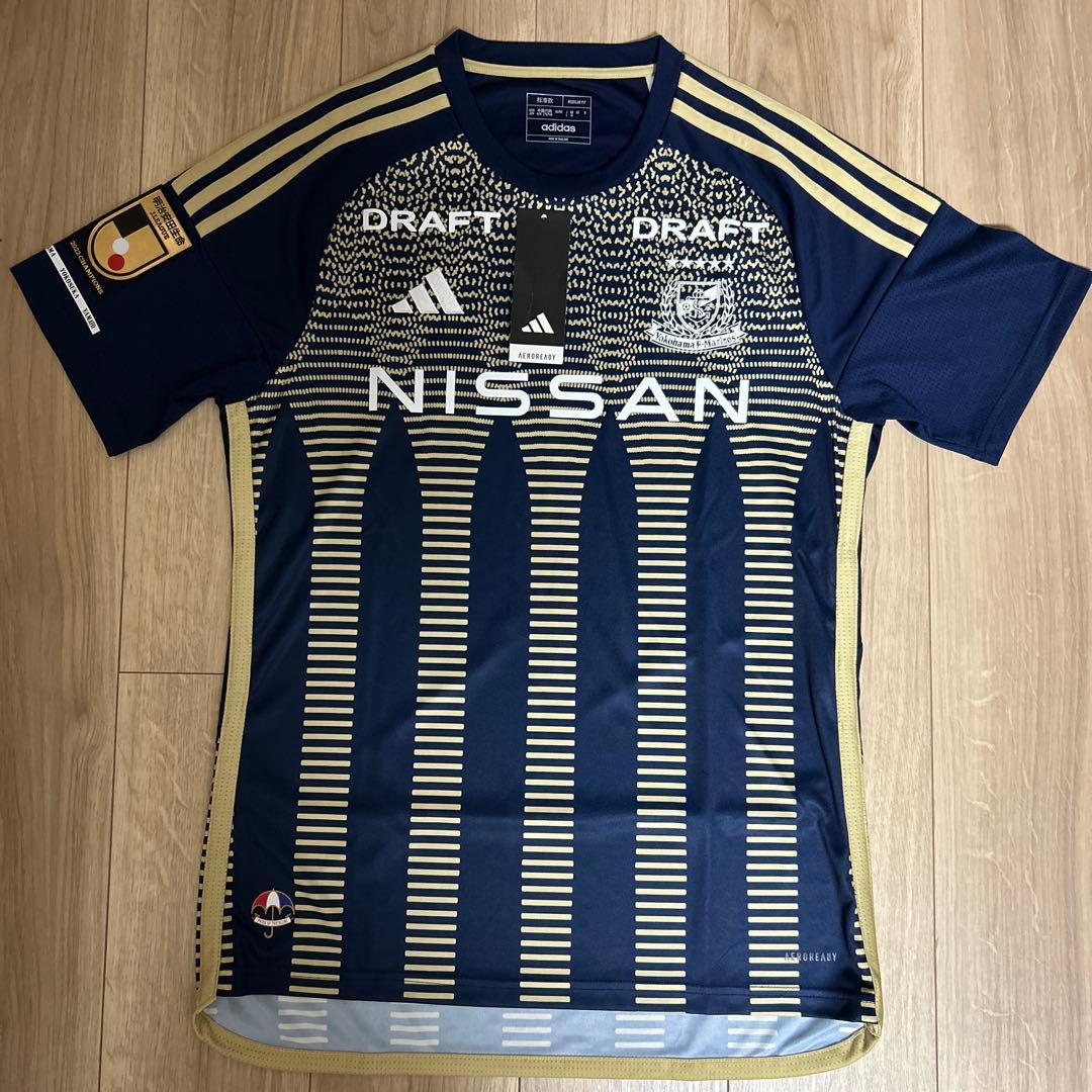 横浜F・マリノス 2023限定ユニフォーム ネイビー/ゴールド タグ付き 未着用