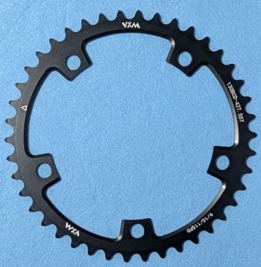 VXM PCD 130mm 5ボルト ダブル用 チェーンリング 55T/42T