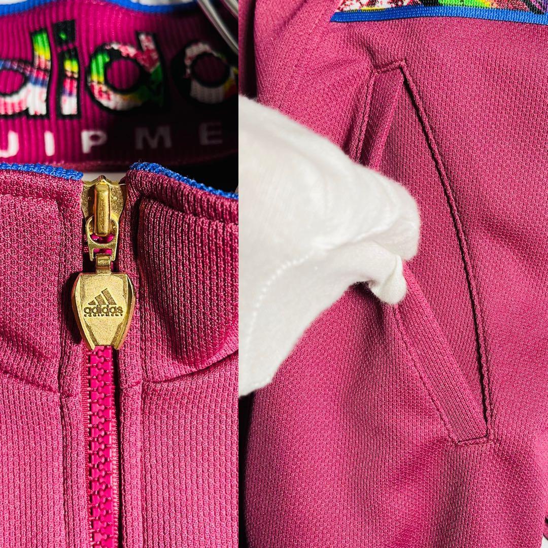 デットストック アディダス トラックジャケット ジャージ パープル L 10