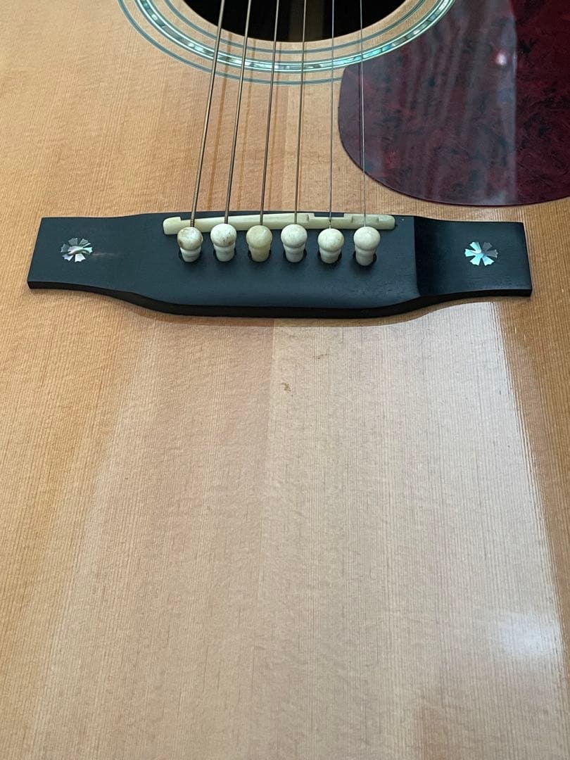 【タイムセール❗️】希少エボニー指板！総単板YD-42N＆FISHMAN PU付！