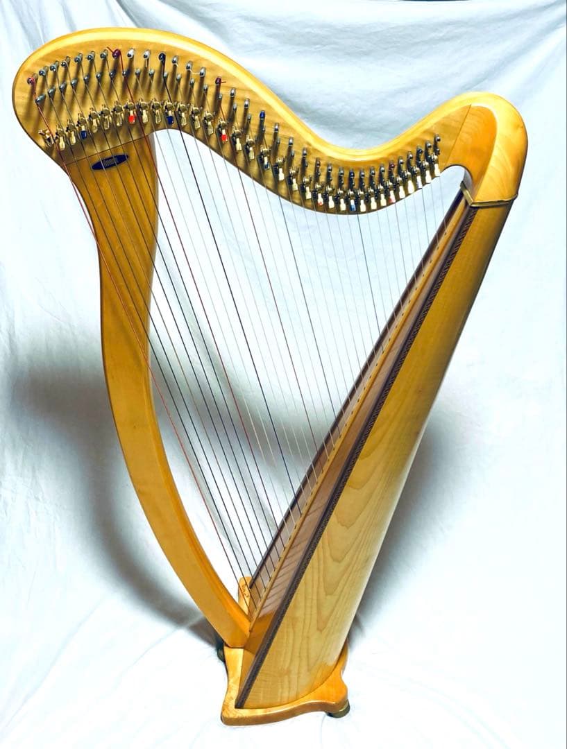 Aoyama Harp 130N 34弦 ハープ 青山ハープ 動作確認済み
