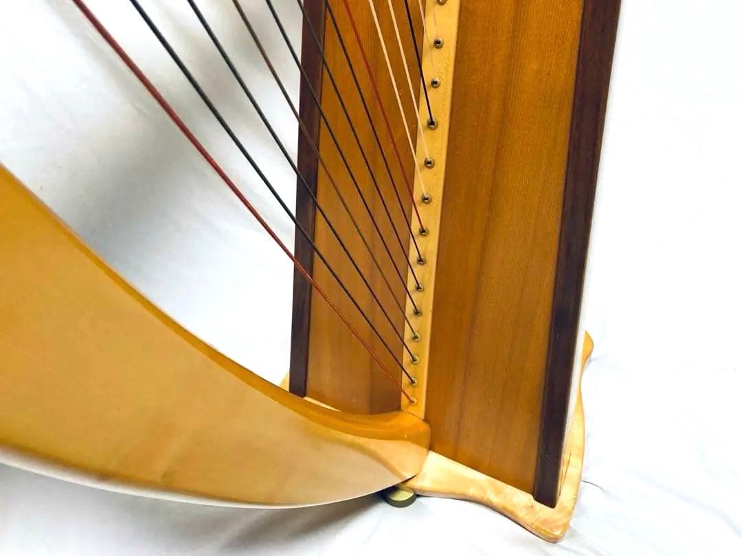 Aoyama Harp 130N 34弦 ハープ 青山ハープ 動作確認済み