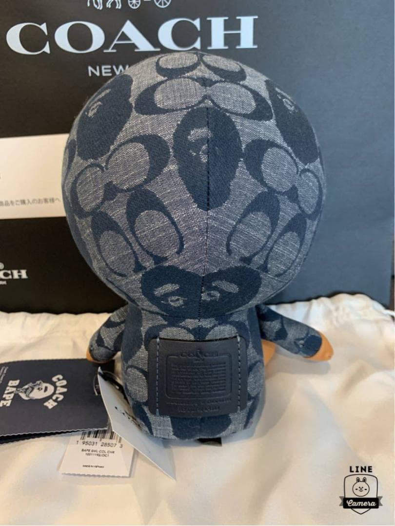 ■COACH×BAPE エイプ　コーチ　新品　ぬいぐるみフィギュア　ぬいぐるみ