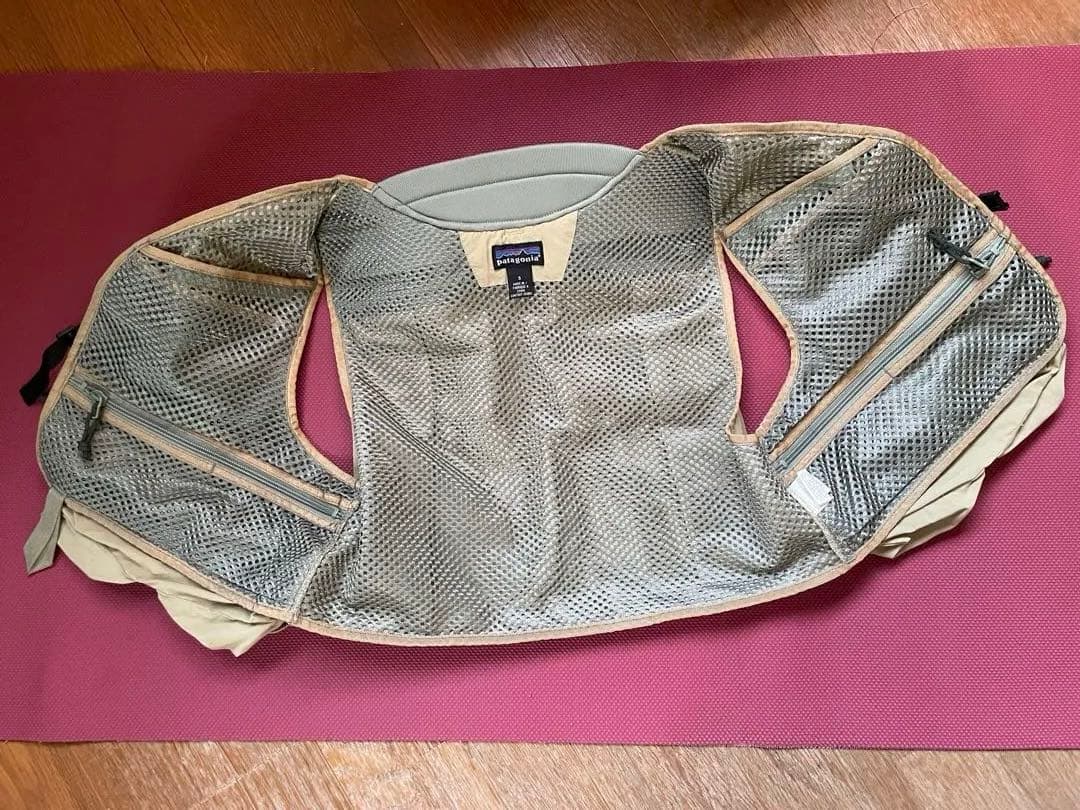 Patagonia フィッシングベスト ベージュ