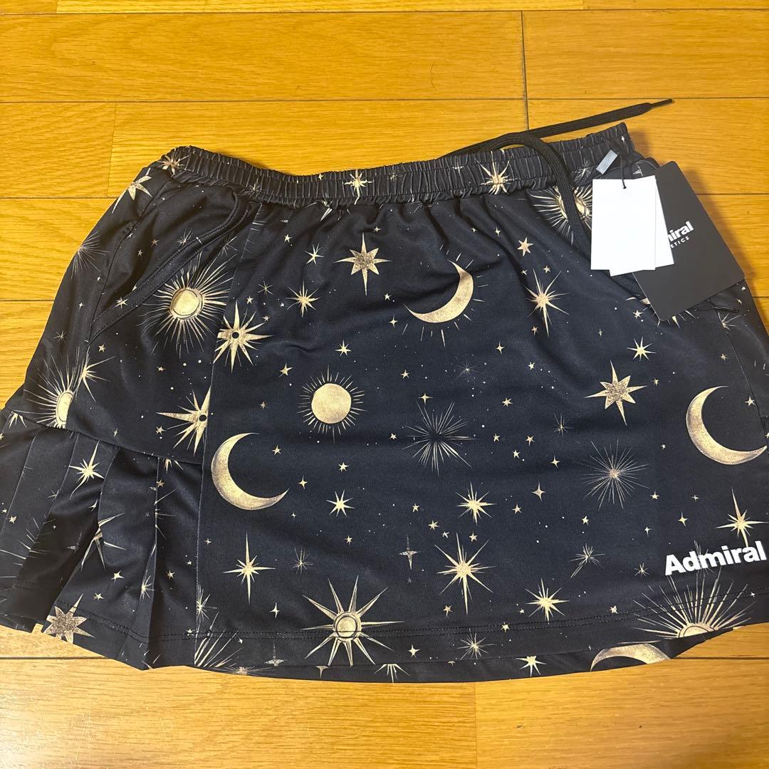 Admiral 星と月プリント スカート