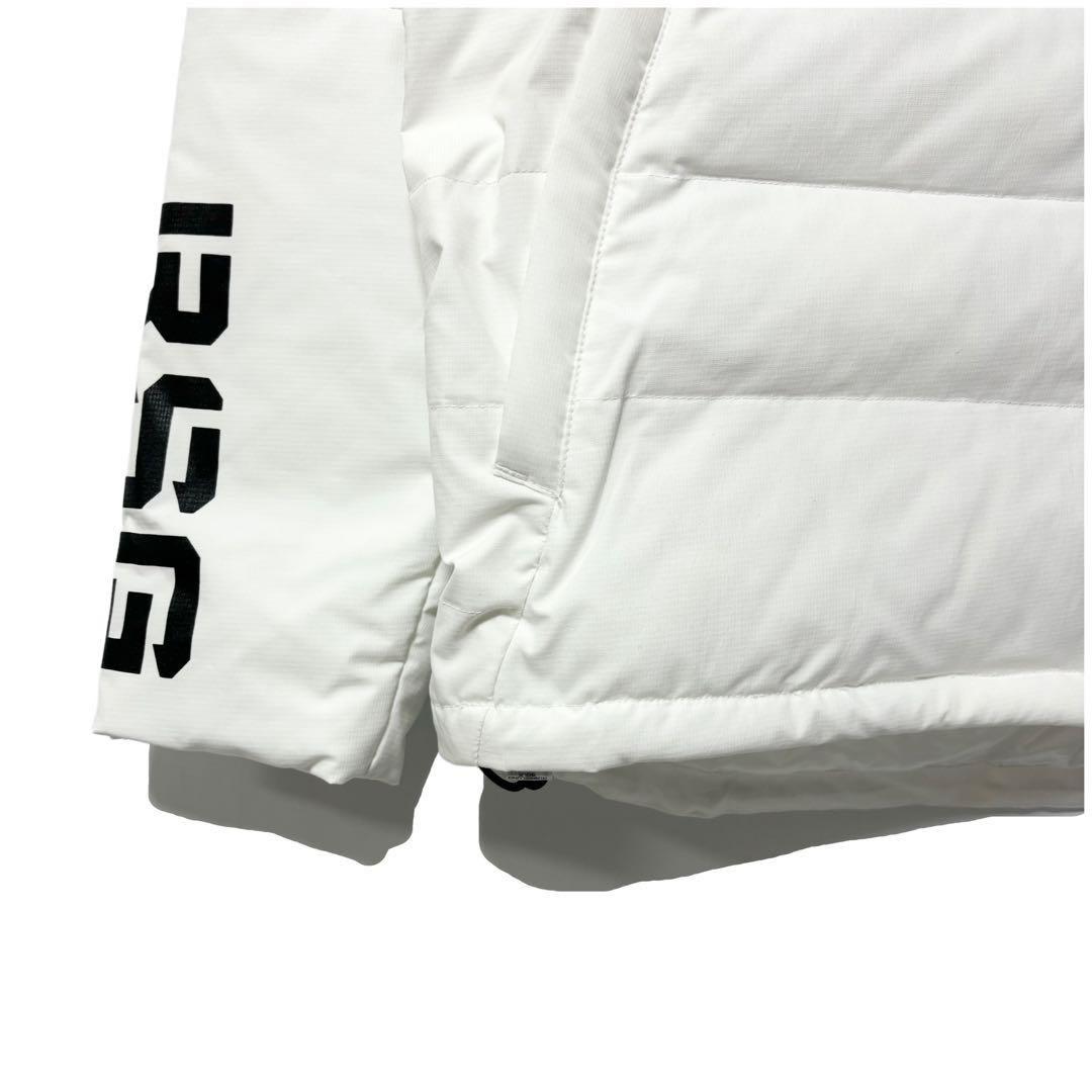 新品 ラッセルノ ゴルフ パデッド ジャケット ペイズリー ホワイト XL 6