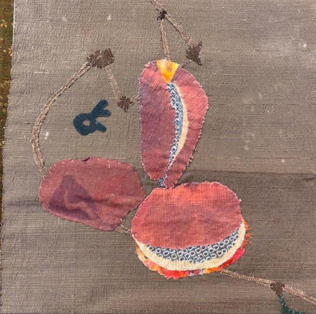 （い3）掛軸　掛け軸　珍品　秋　あけび