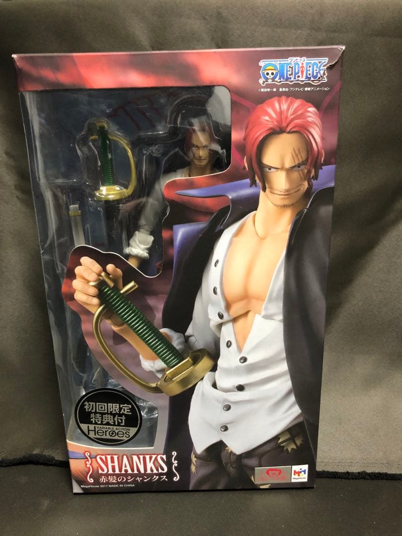 [初回限定] ヴァリアブルアクションヒーローズ ワンピース赤髪のシャンクス