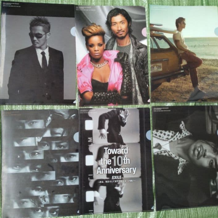 ★セットへ　月刊EXILE クリアファイル　セット