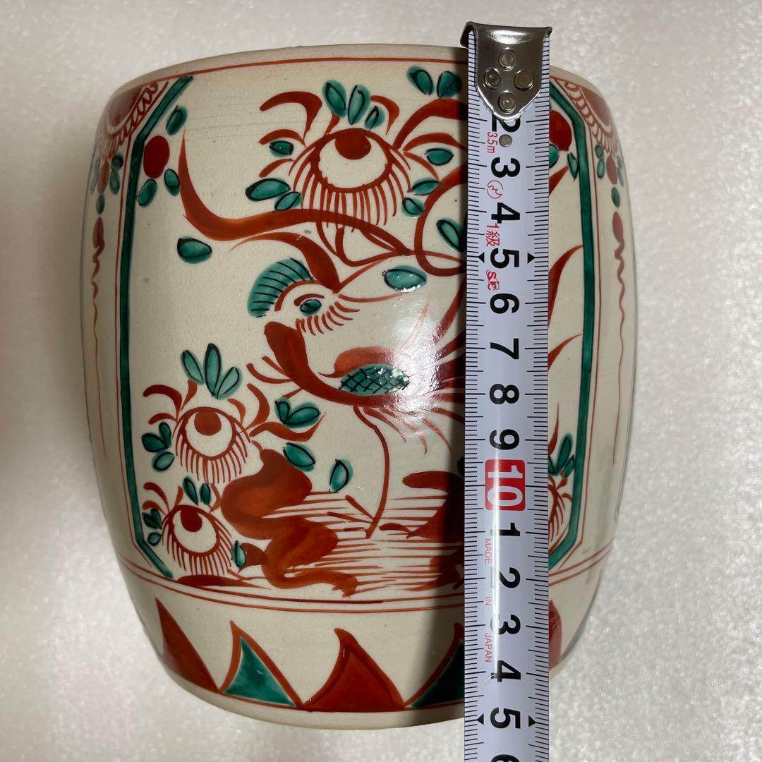 犬山焼　五代 尾関作十郎　水指