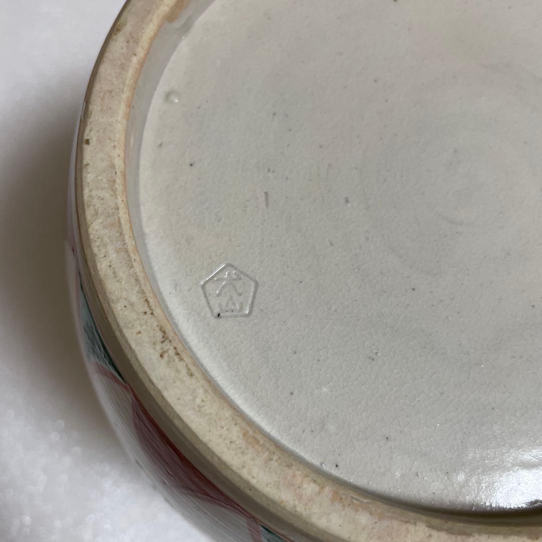 犬山焼　五代 尾関作十郎　水指