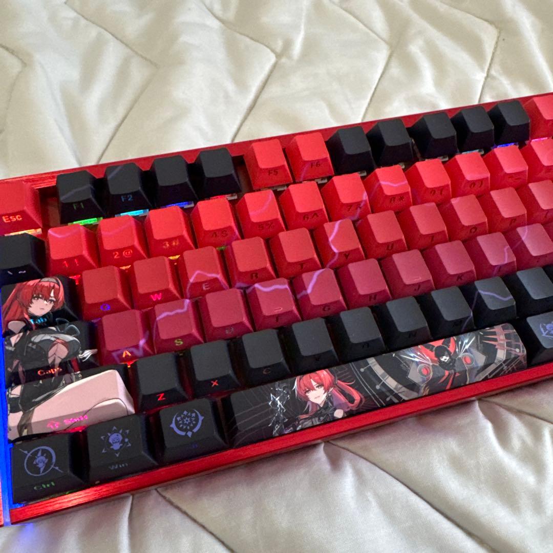 【希少】【中国限定】鳴潮 吟霖 メカニカルキーボード　青軸