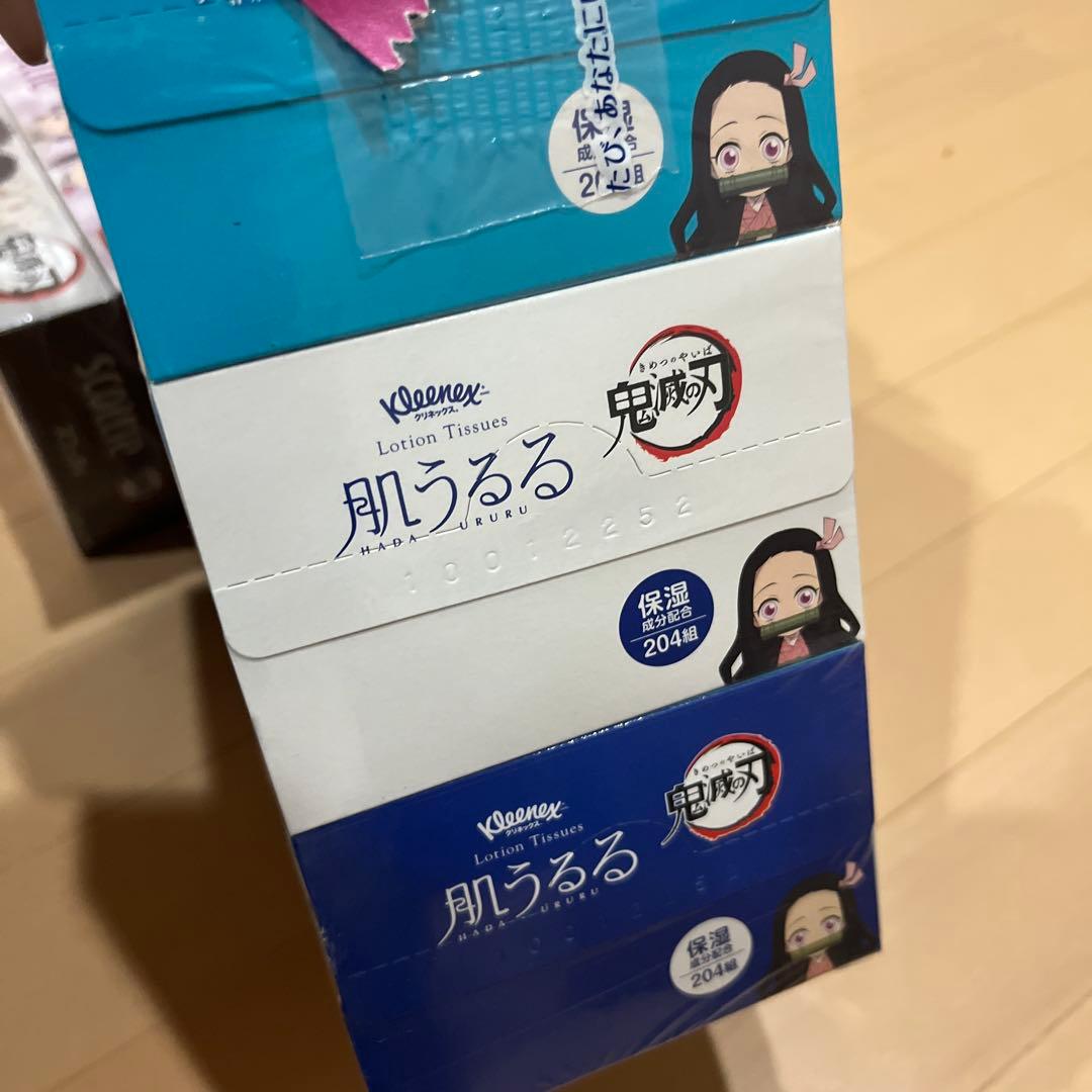 Scottie 鬼滅の刃 フェイシャルティッシュ 5箱セット2個セット