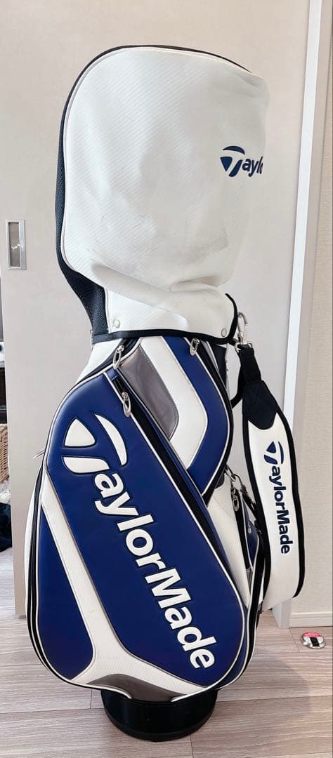 TaylorMade ゴルフバッグ 青/白