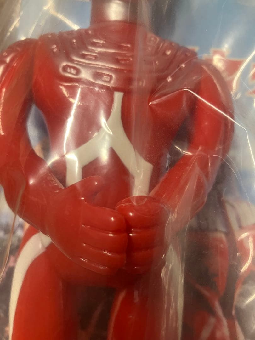 (最終値下げ) マルサンソフビ　まぼろしのウルトラセブン 450 赤