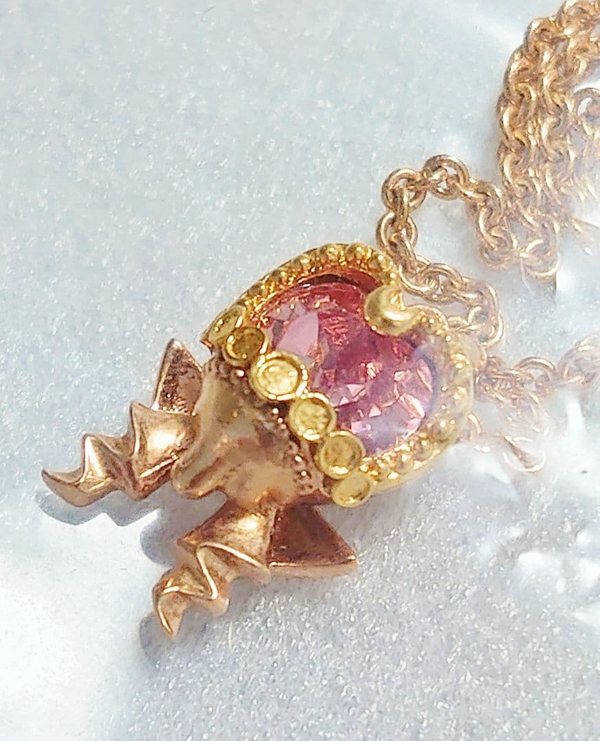 セーラームーン キューポット セレニティ・ハート・キャンディネックレス ピンク