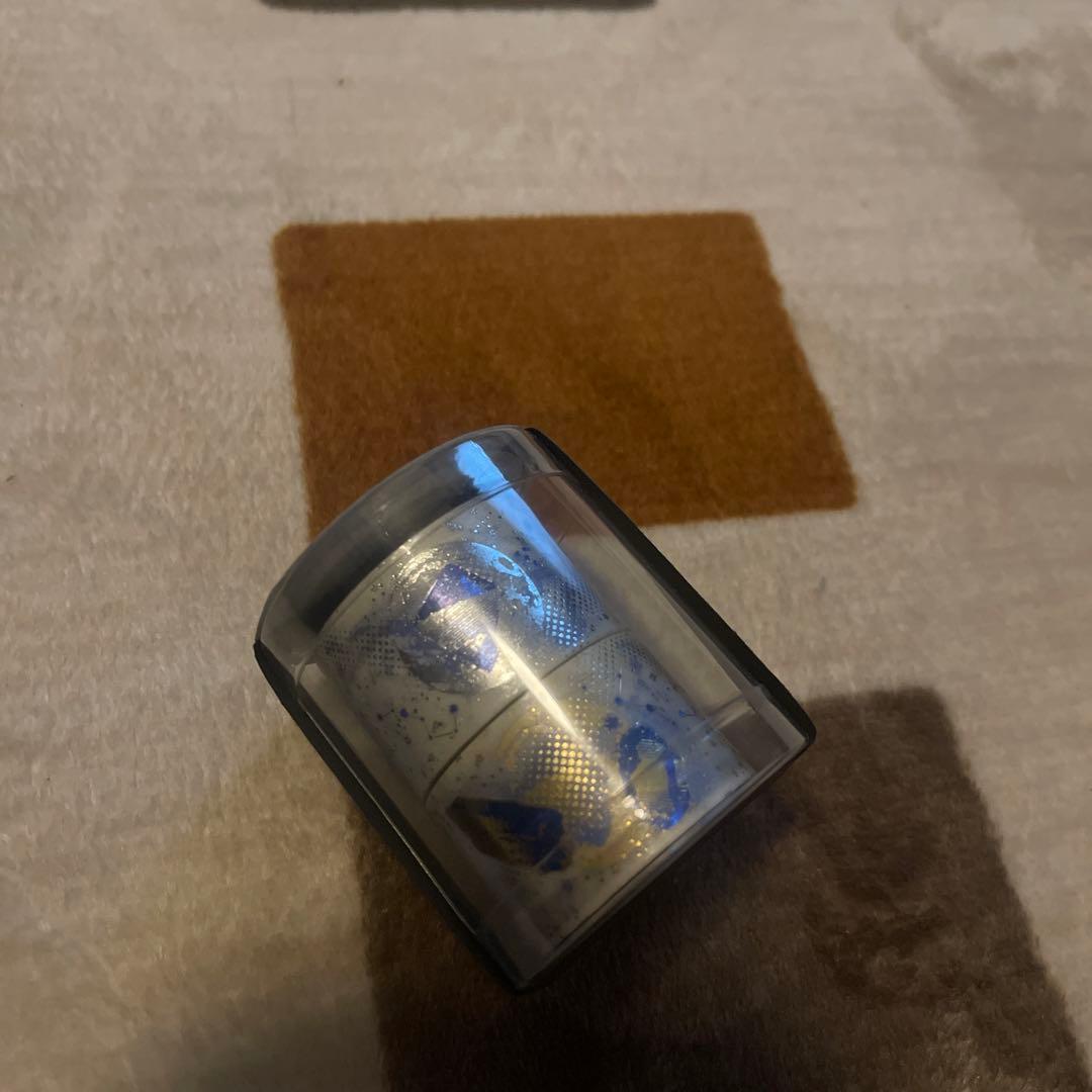 金星石　銀星石(遊星商會) マスキングテープ　貼紙帯　箔押し