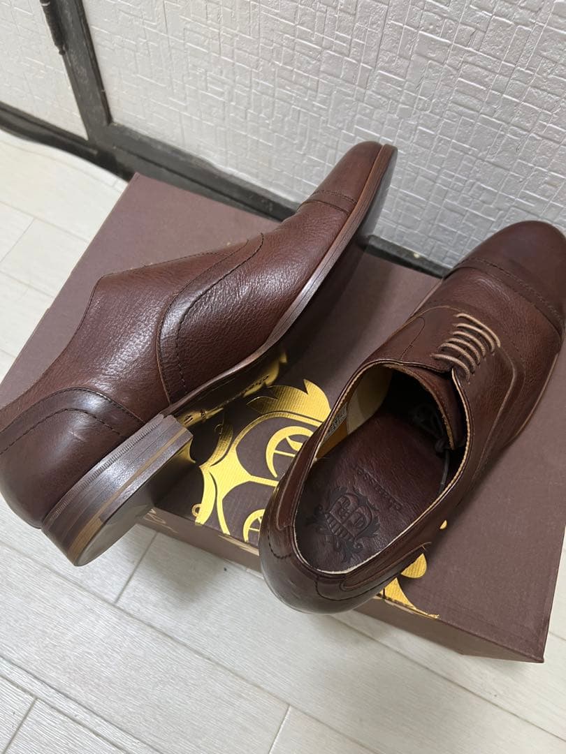 【未使用箱付き 】chausser キャップトゥ レースアップシューズC-721