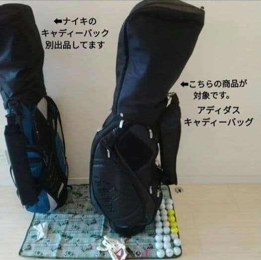 アディダス　キャリーバッグ　ゴルフクラブ12本付　メンズ　Adidas　セット