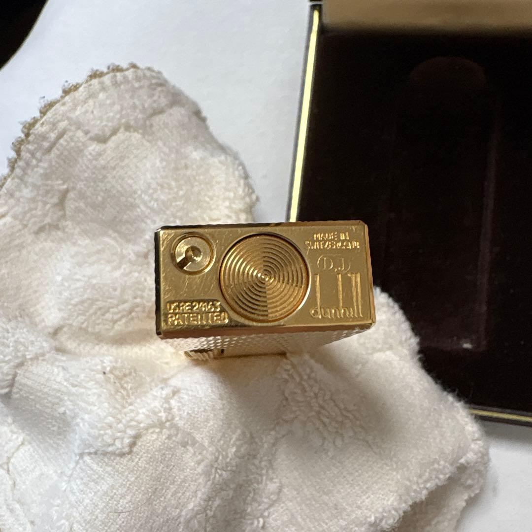 美品 Dunhill ダンヒル ライター ゴールド