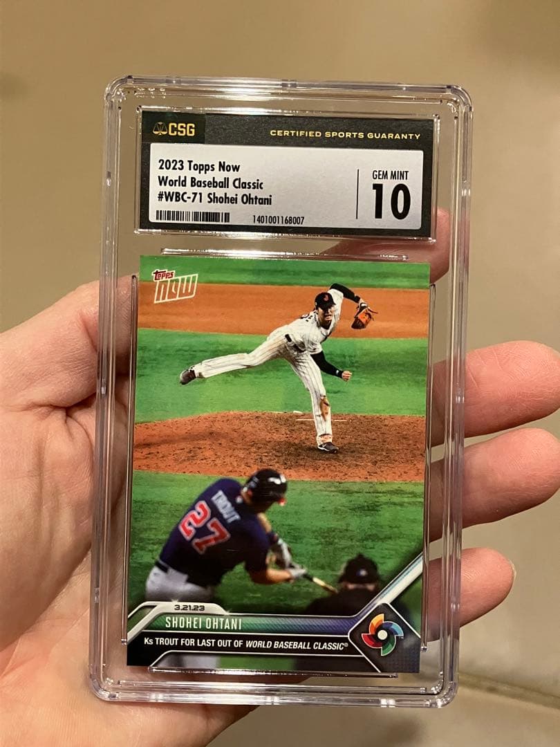 大谷翔平　2023年　WBC ダブルフォトミント シリアルナンバー　カード