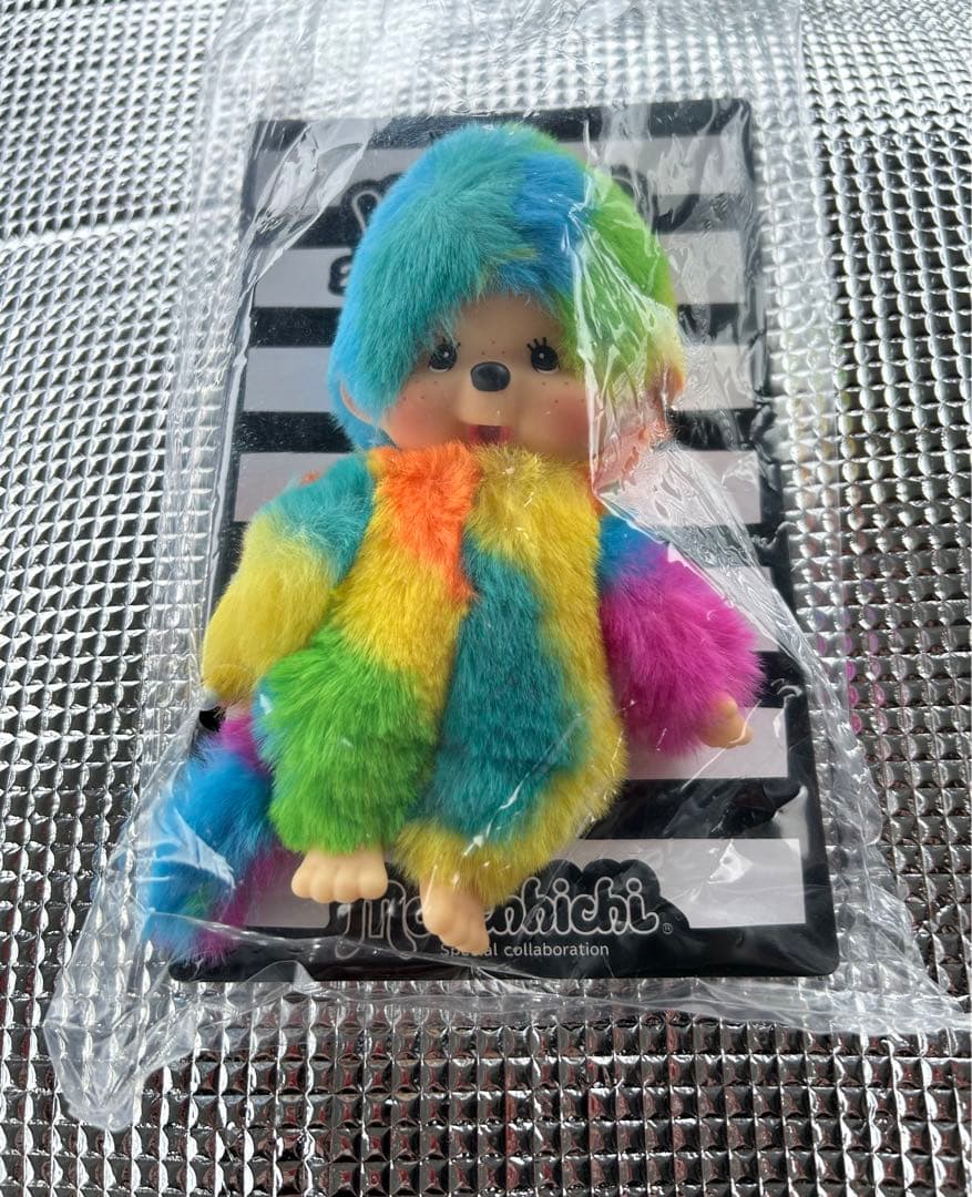 未開封　木村カエラ×モンチッチ　カエチッチ　カラフルレインボー　キーチェーン