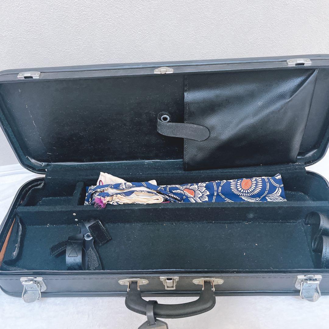 T*u様 尺八 都山流 深水銘 一尺八寸 一尺六寸 2本セット ハードケース付