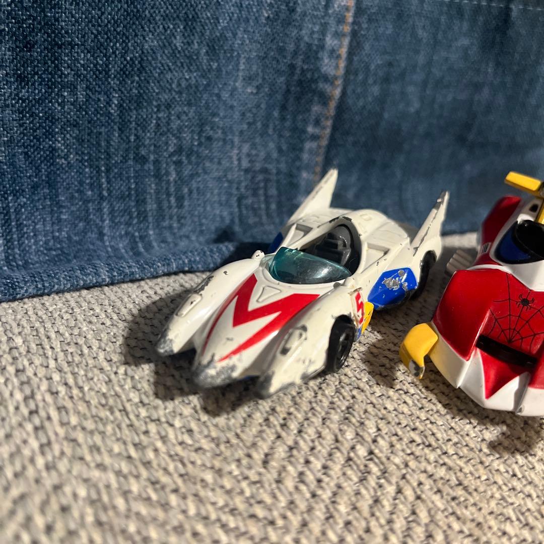 レア✳︎スパイダーマン✳︎マッハGOGOGO✳︎ミニカー✳︎3個セット✳︎フィギュア