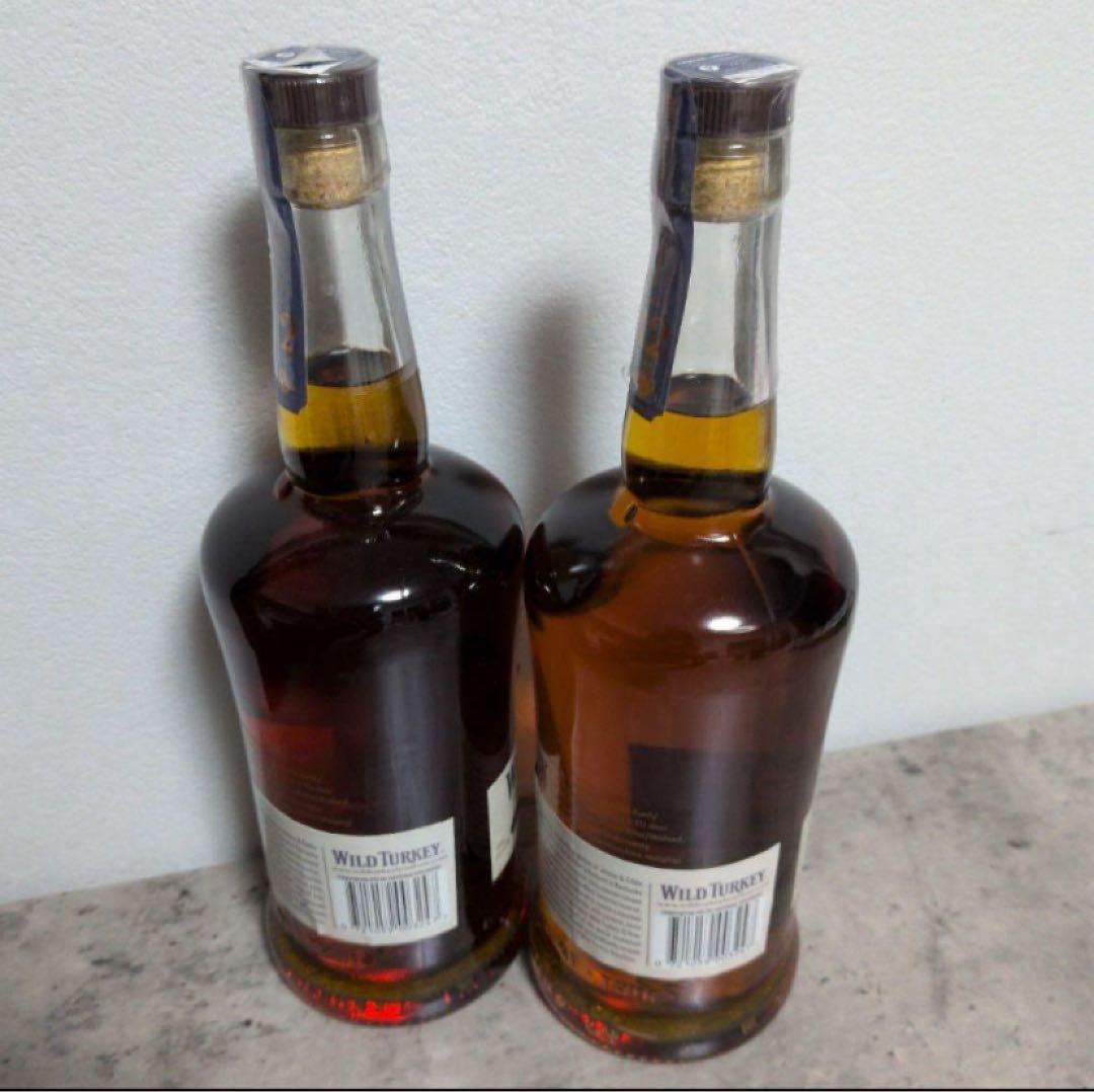 【終売品 未開栓】ワイルドターキー 12年 WILD TURKEY　2本セット