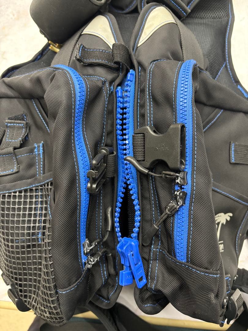 パームス　ライフジャケット　ゲームベスト　腰サポートベルト付き