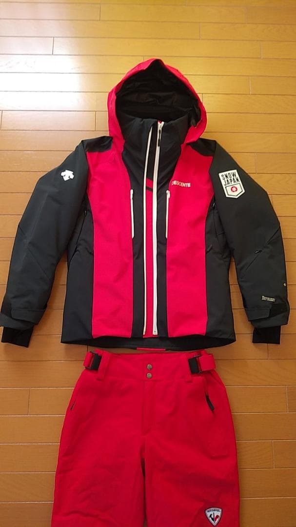 デサント スノージャパン ウエア ロシニョール パンツ 上下セット