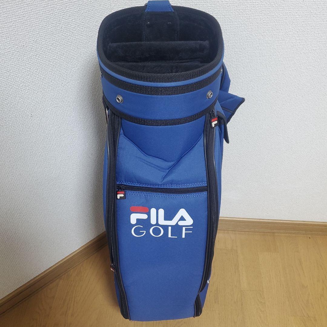 【新品タグ付き】FILA GOLF ゴルフバッグ 8.25インチ 青