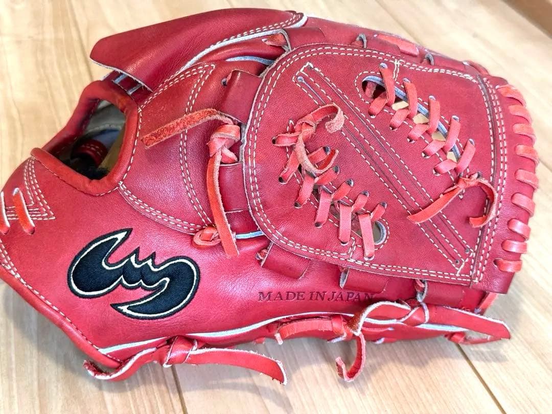 【美品】【野球】【軟式野球】ジームス　投手用 一般用　軟式グローブ