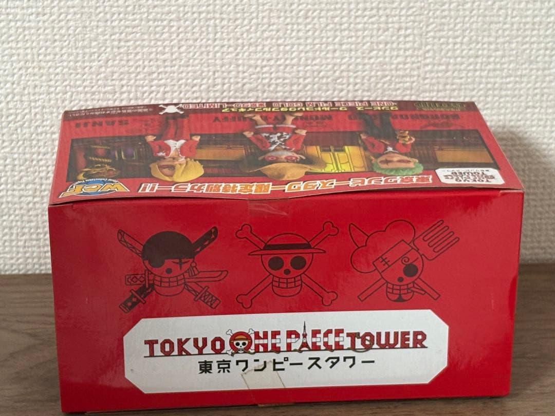 ONE PIECE FILM GOLD 東京ワンピースタワー ルフィゾロサンジ