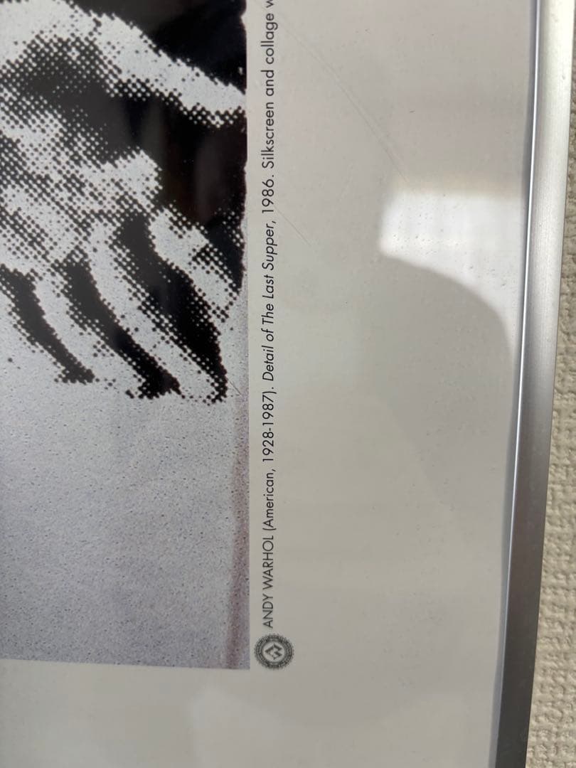アンディ・ウォーホル ヴィンテージポスター 最後の晩餐 1998年発行 財団印2