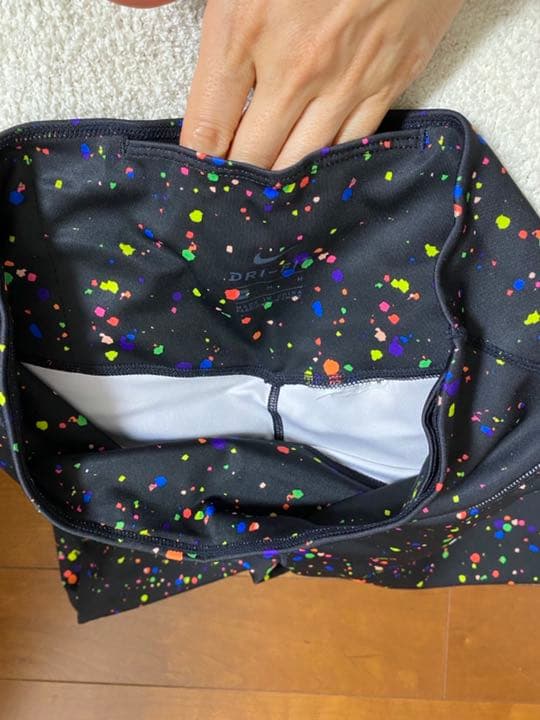 NIKE 半袖　トレーナー生地　ワンピース、 ドライフット　フォーキングウェア