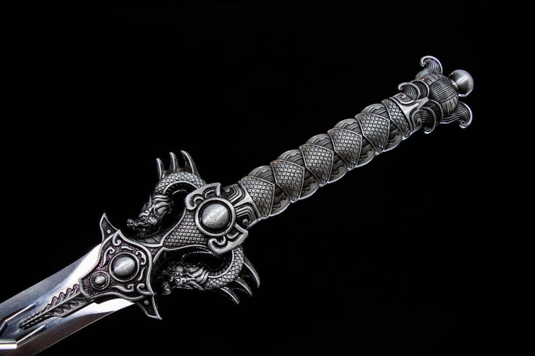 中華武術 刃長70 cm 漢剣・模造刀・模擬刀 練習 武具 【品名】：春秋