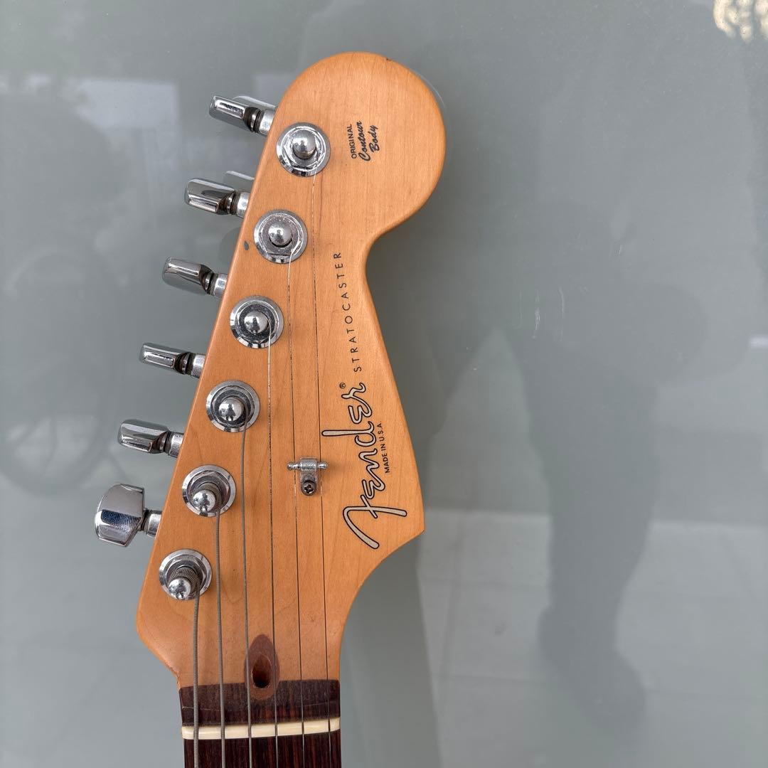 Fender フェンダー　ブラック　USA ストラトキャスター