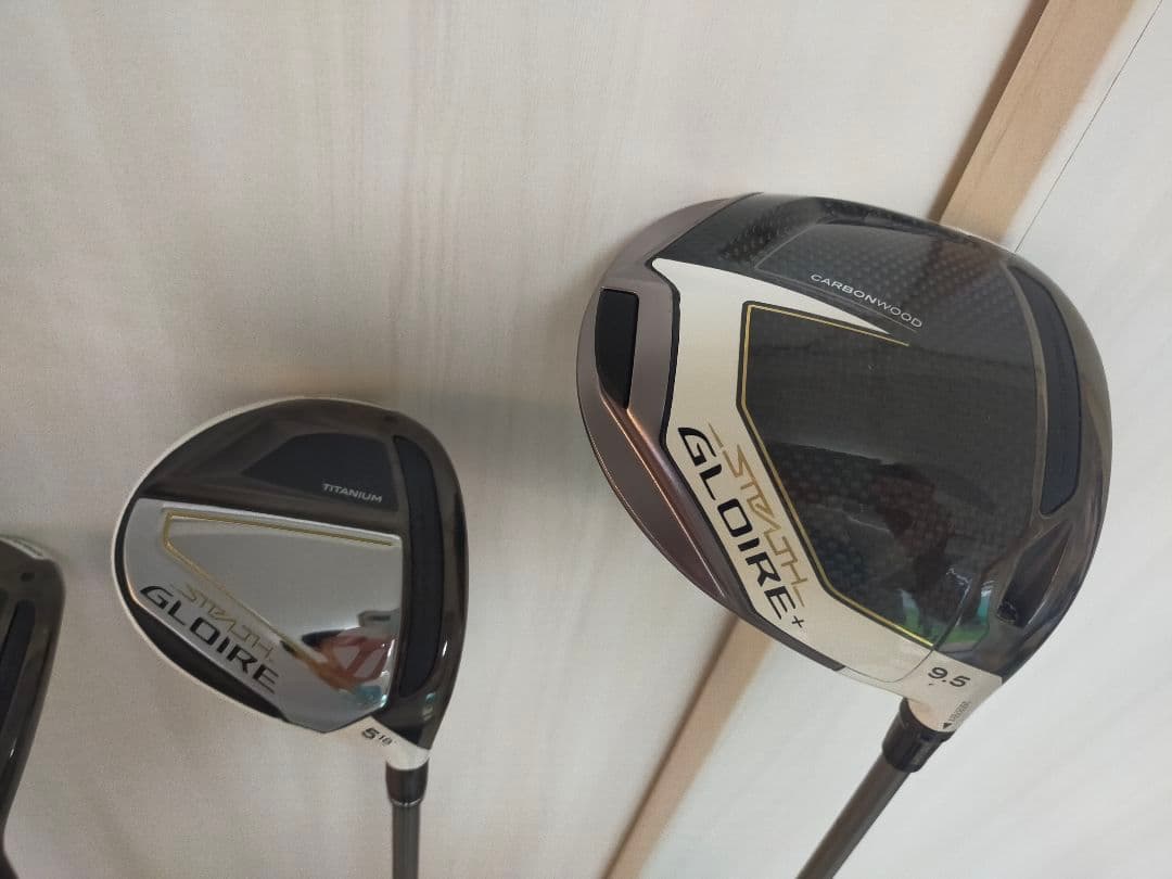 コース未使用超美品3本 ステルスグローレドライバーフェアウェイウッドUTS