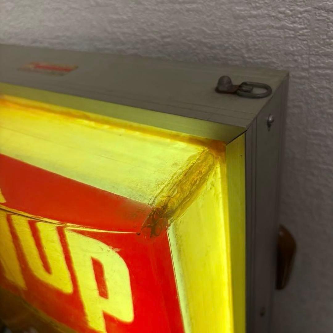 【7up セブンアップ】ヴィンテージ時計　動作確認済