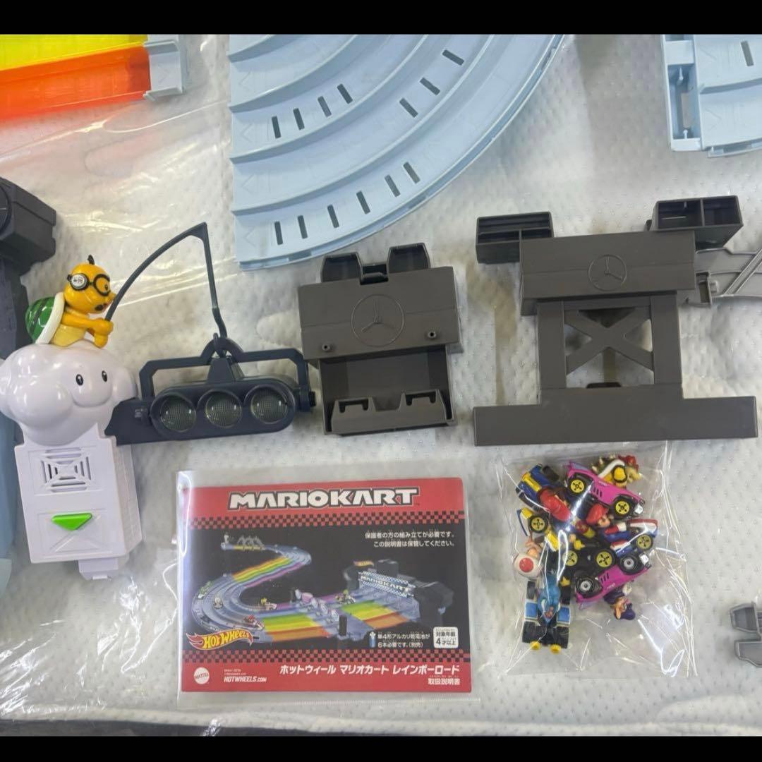 ホットウィール マリオカート レインボーロード コース一式 キャラ複数付