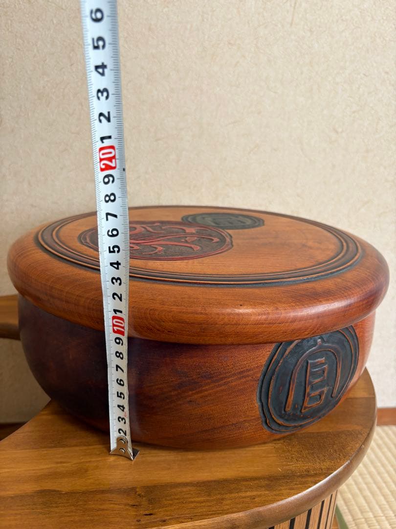 【烏城彫茶櫃】☆登録商標付☆取込盆　岡山県：漆芸　煎茶道具