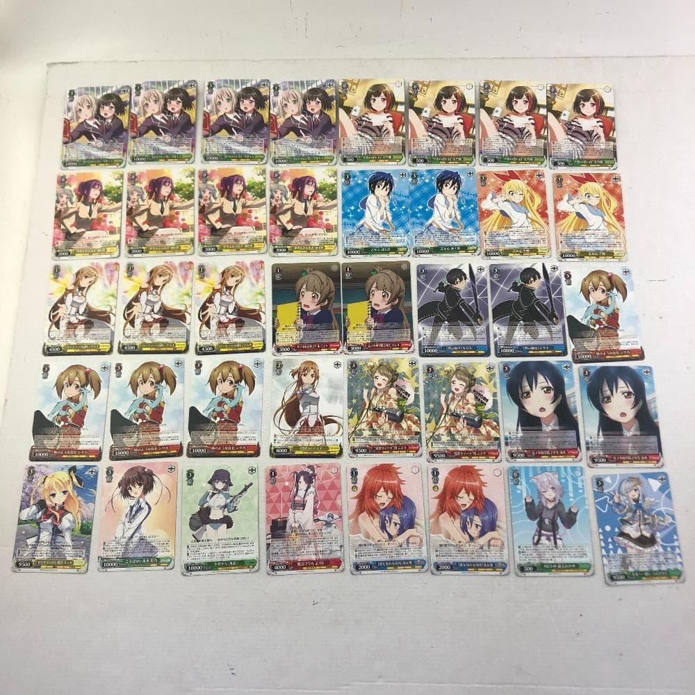 ヴァイスシュヴァルツ カード 大量まとめ　SP/RRR/SR/HLP/RR/R