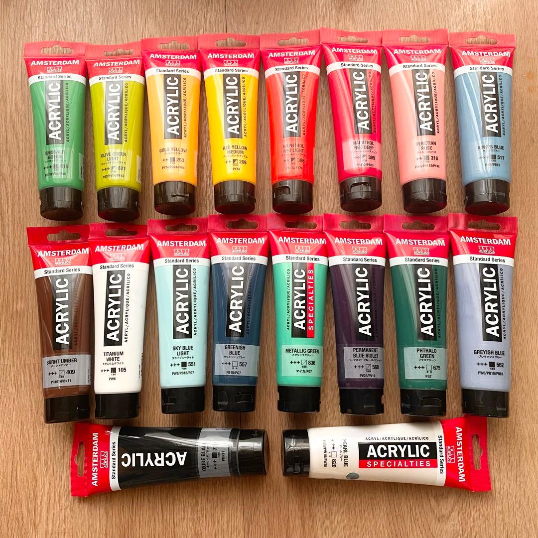 新品未使用 アムステルダム アクリリック② 120ml