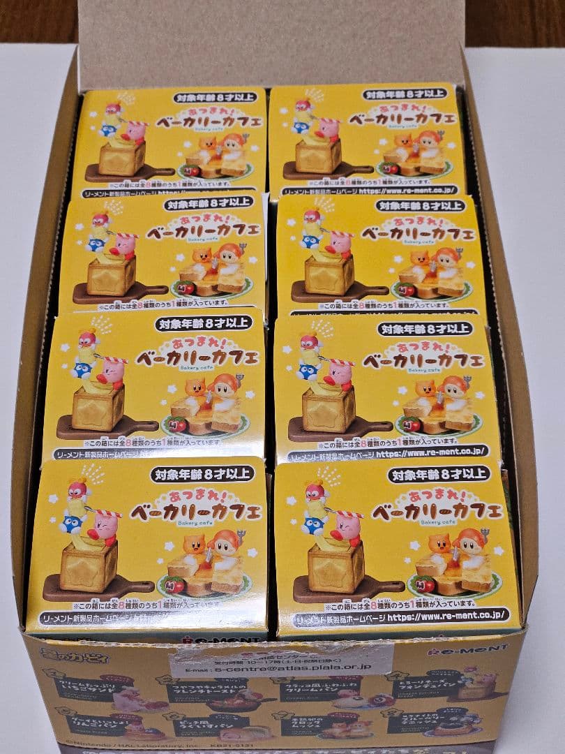 【開封済みあり】カービィ あつまれ！ベーカリーカフェ フィギュアセット