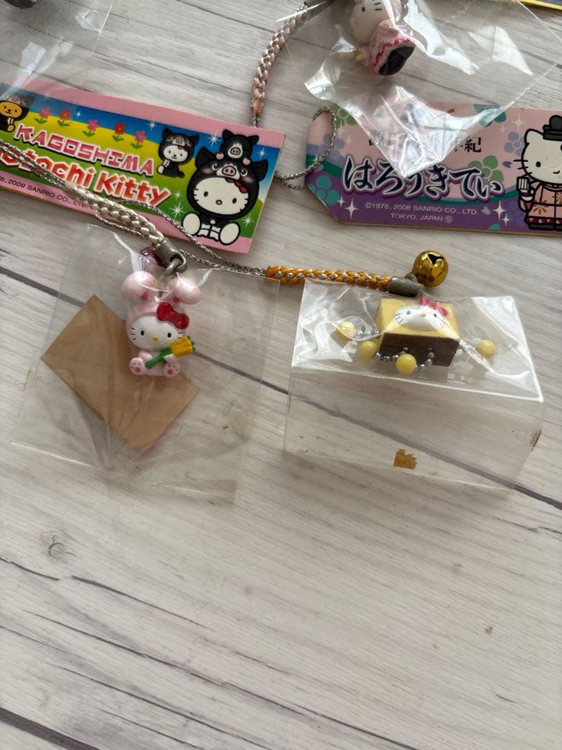 ご当地ハローキティストラップセット