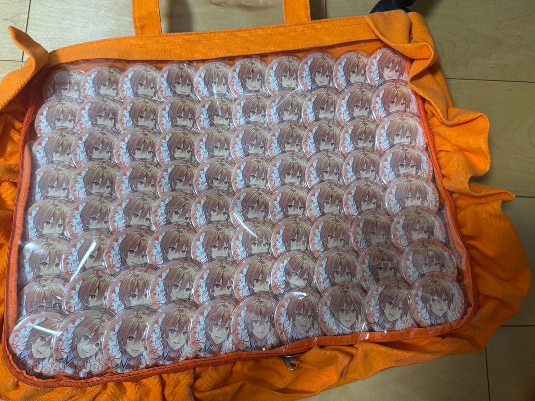 ジェルくん痛バ付き　缶バッジ 80個まとめ売り