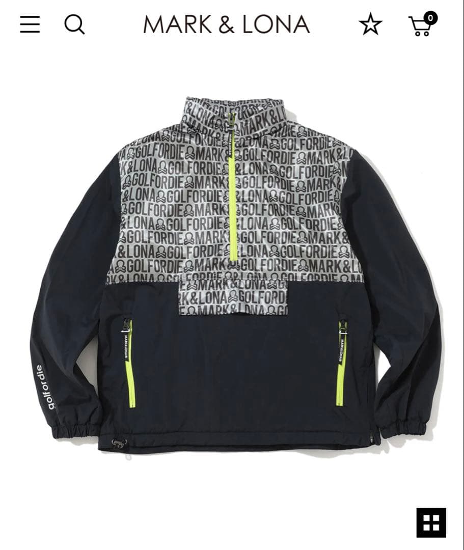 【値下げ】MARK & LONA マーク＆ロナGOLF Oジャケット 44