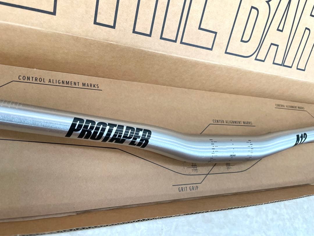PROTAPER ハンドルバー　A12 シルバー